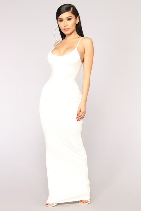 Ajay Maxi Dress - Ivory | Fashion Nova ...